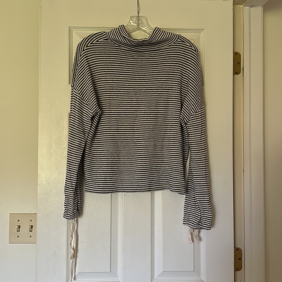Miles by Madewell Drawstring Striped Top - Picture 2 of 3